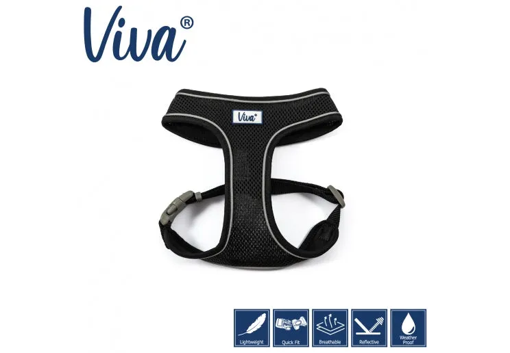 Ancol - Viva Comfort Mesh Harness - Red - XSmall (28-40cm)