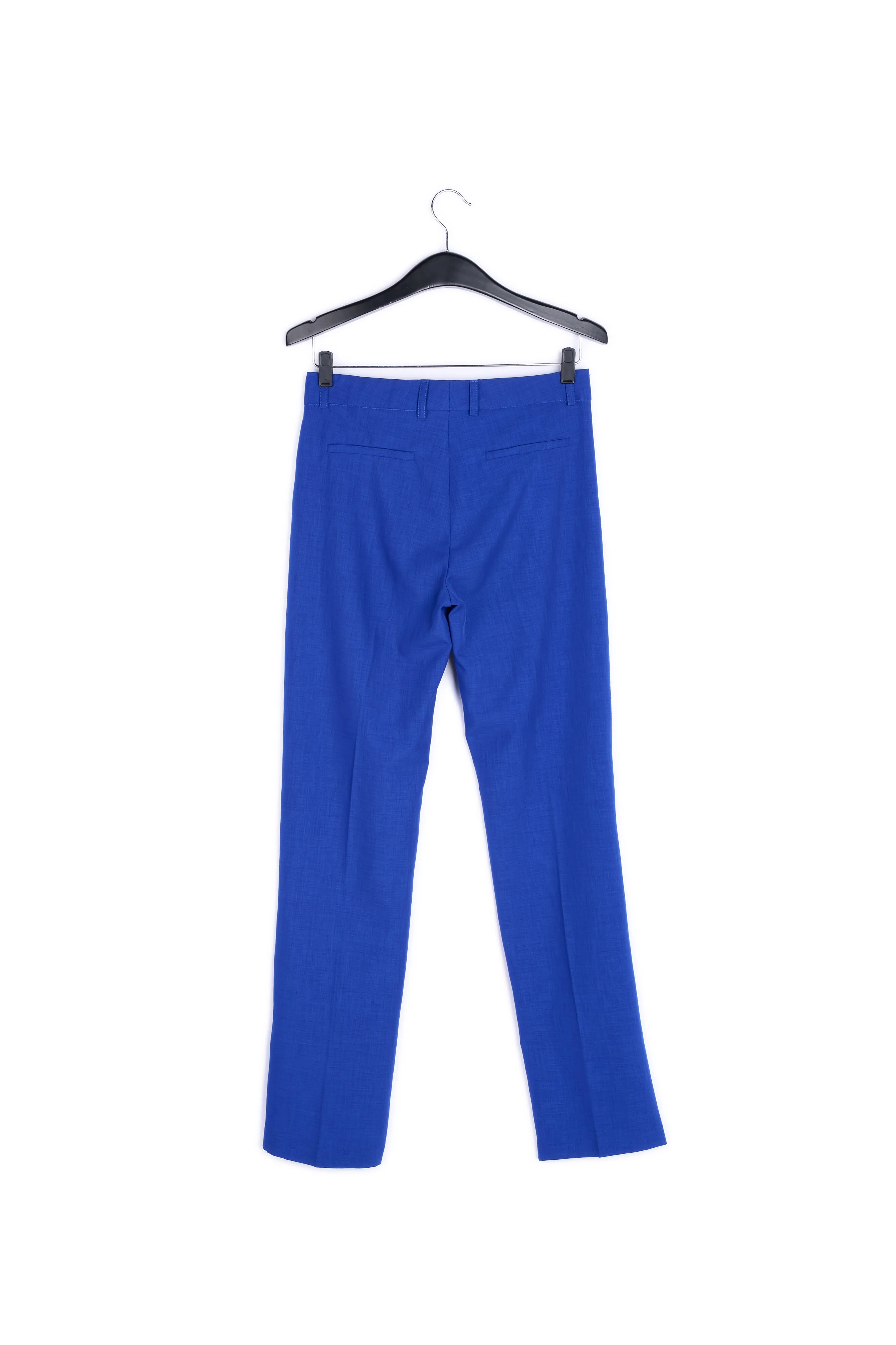 Blue tailored trousers