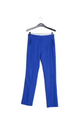 Blue tailored trousers