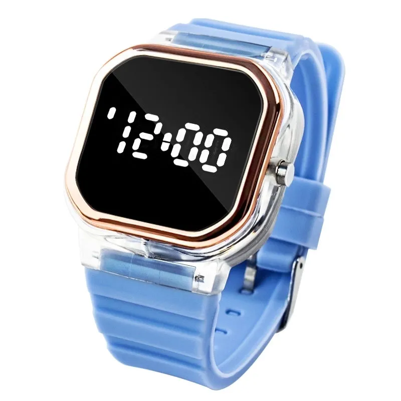 Cute Simple Style Solid Color Electronic Kids Watches