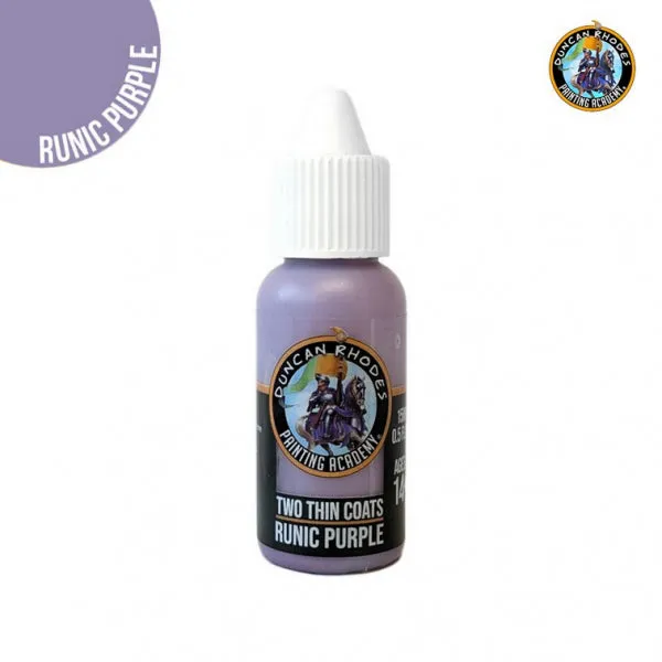 Duncan Rhodes Two Thin Coats Paints: Runic Purple (15ml)