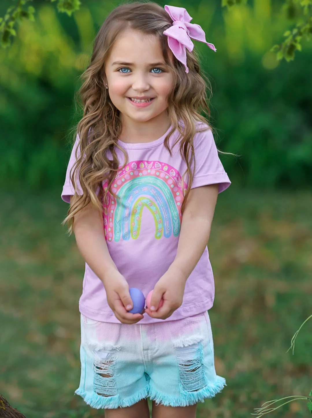 Easter Magic Rainbow Top