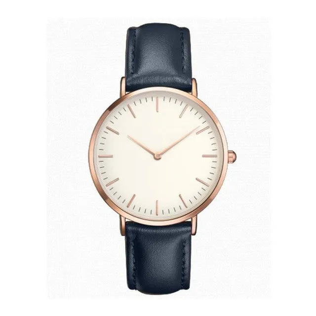 Fashion  Watch Women Men Casual Simple Quartz