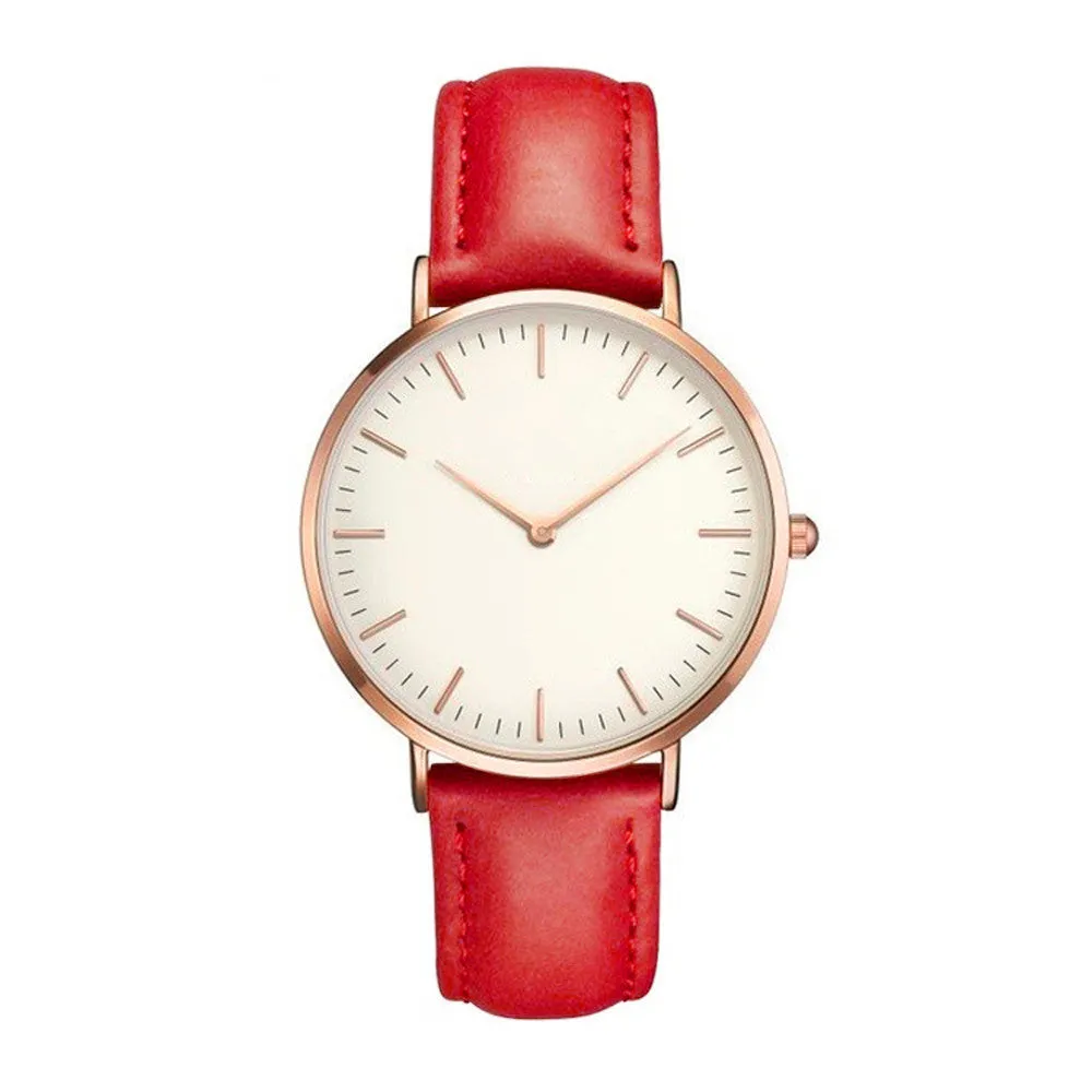 Fashion  Watch Women Men Casual Simple Quartz