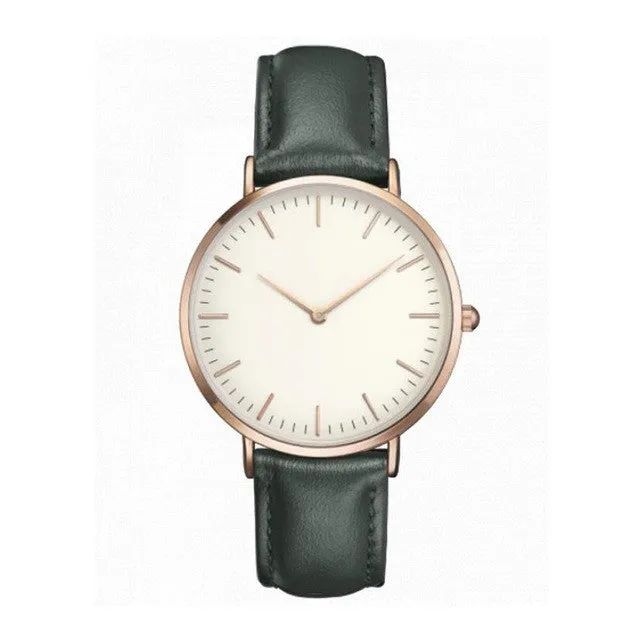 Fashion  Watch Women Men Casual Simple Quartz