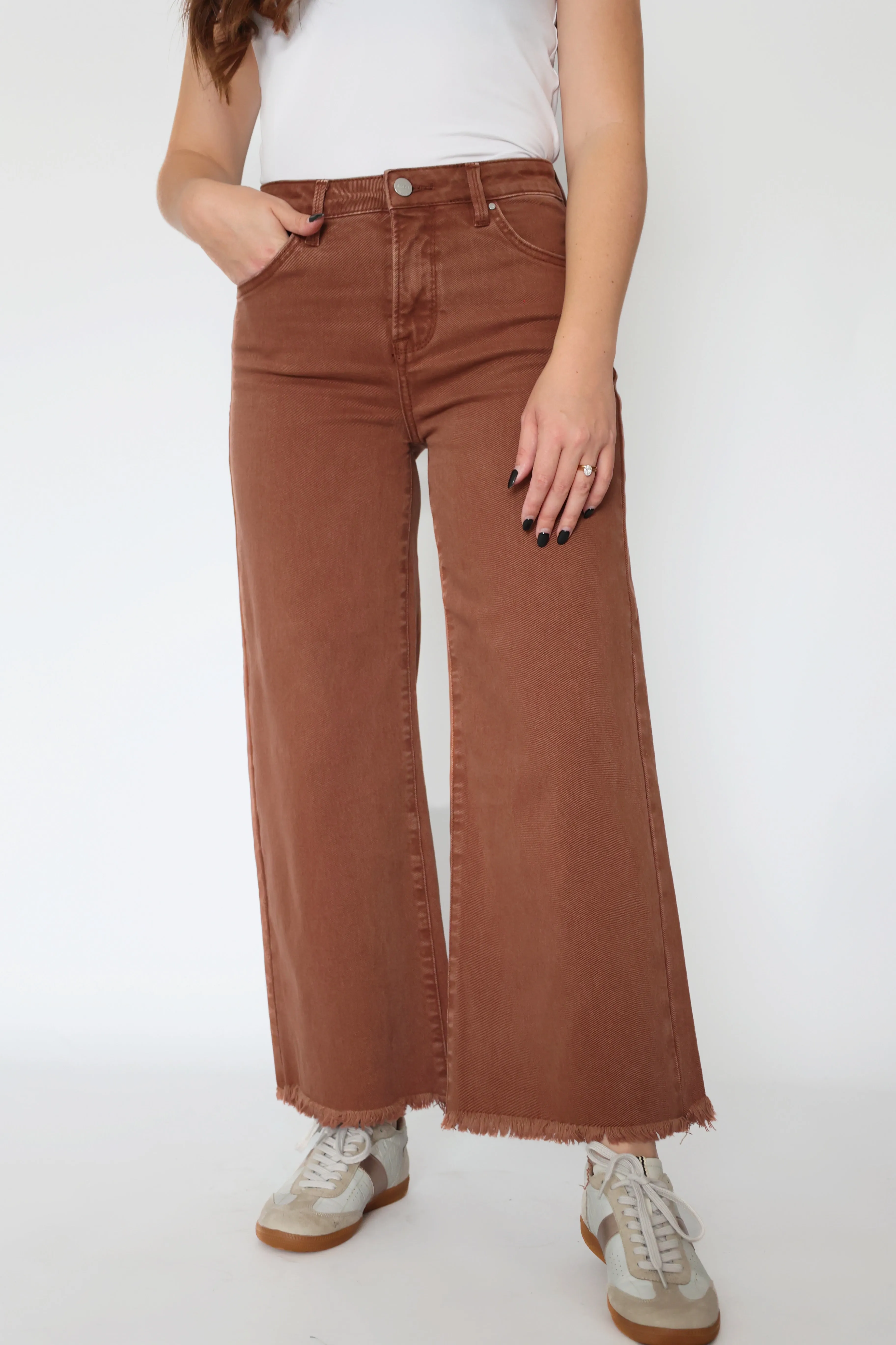 Ginny Crop Wide Leg Pants