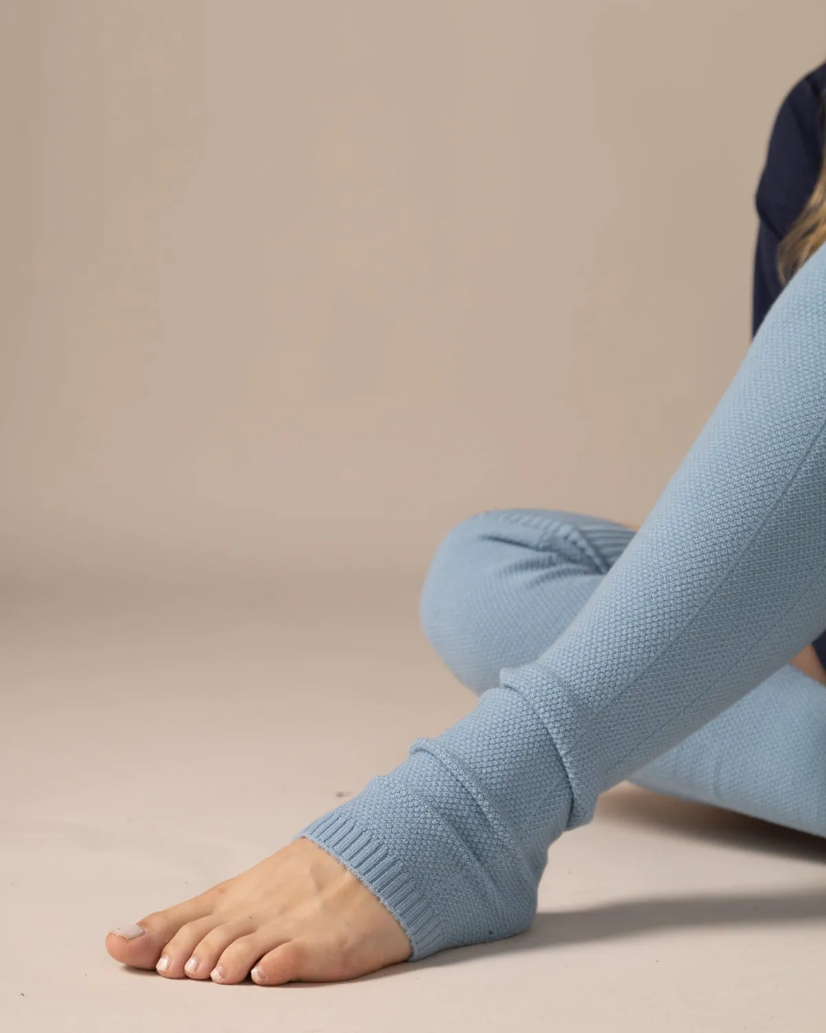 Keep Me Warm Legs Warmer - Pastel Blue