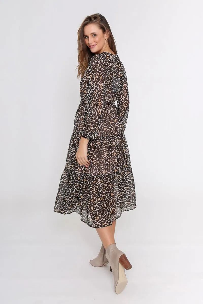 Leoni - Monroe Dress - Leopard