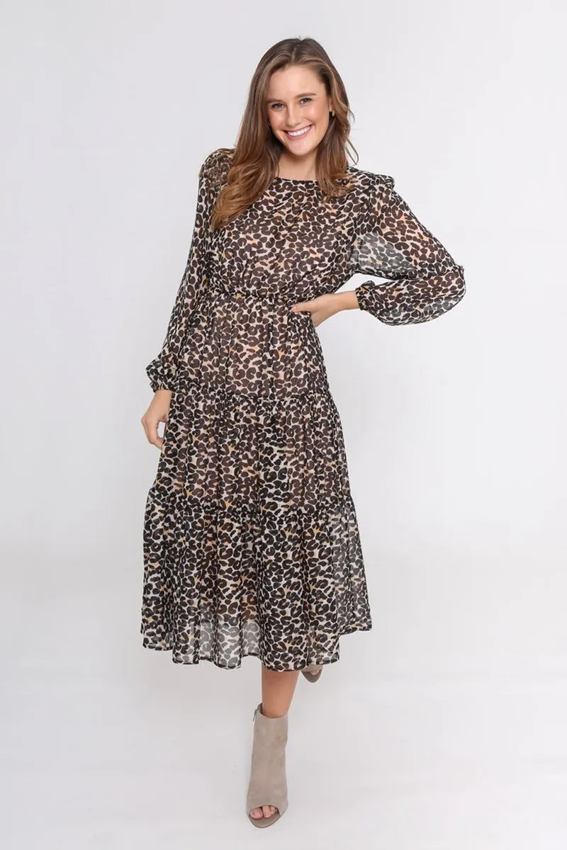 Leoni - Monroe Dress - Leopard