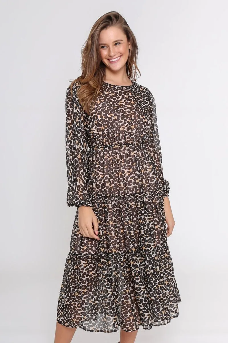 Leoni - Monroe Dress - Leopard