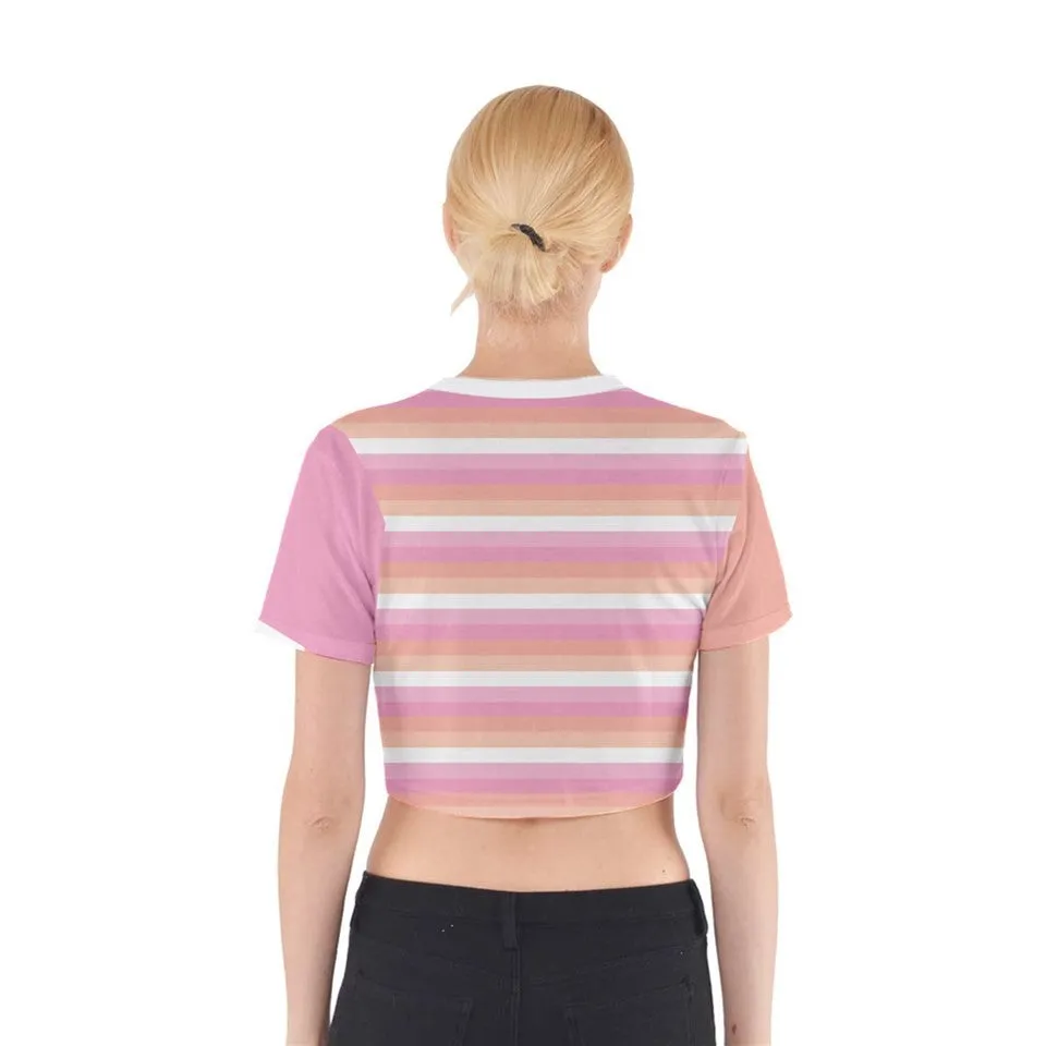 Lesbian Pride Crop Top