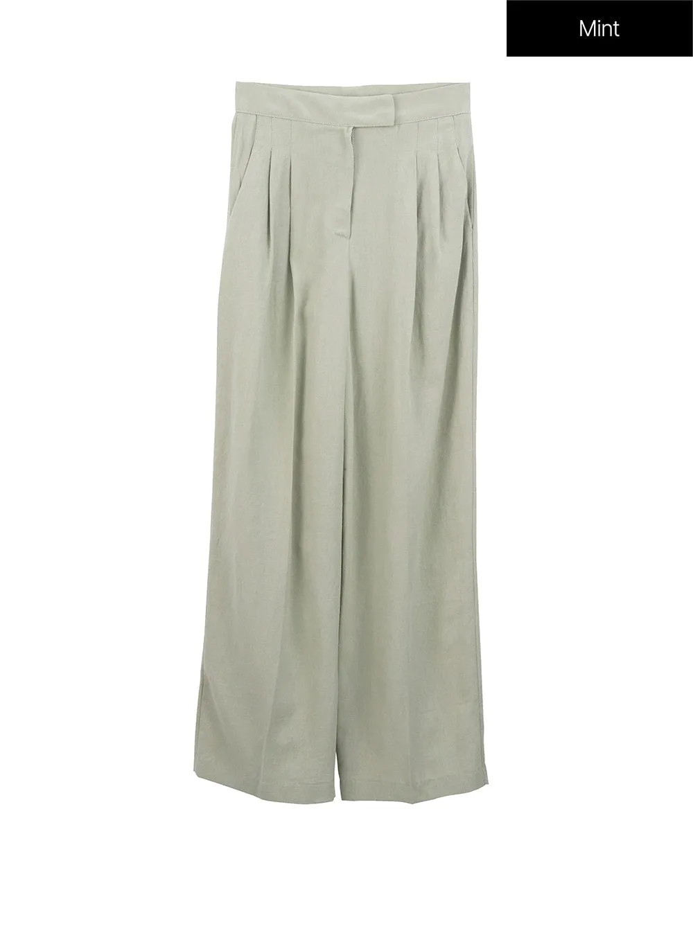 Linen Tailored Pants IU326