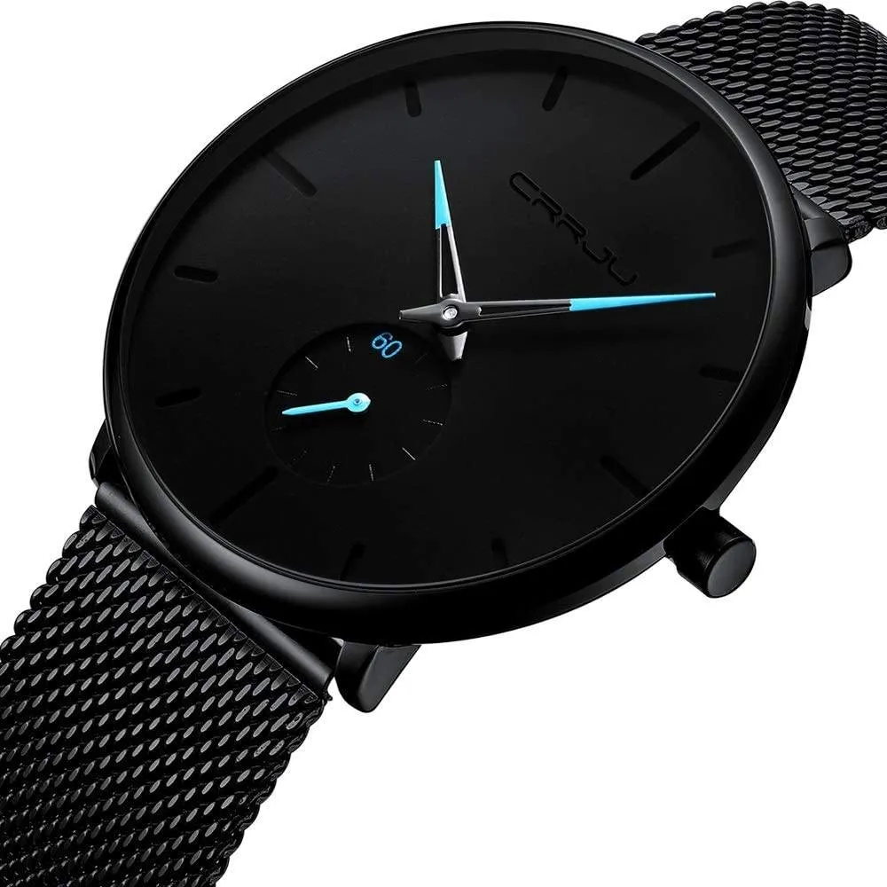 Men's Ultra-Thin Minimalist Waterproof Fashion Wrist Watch