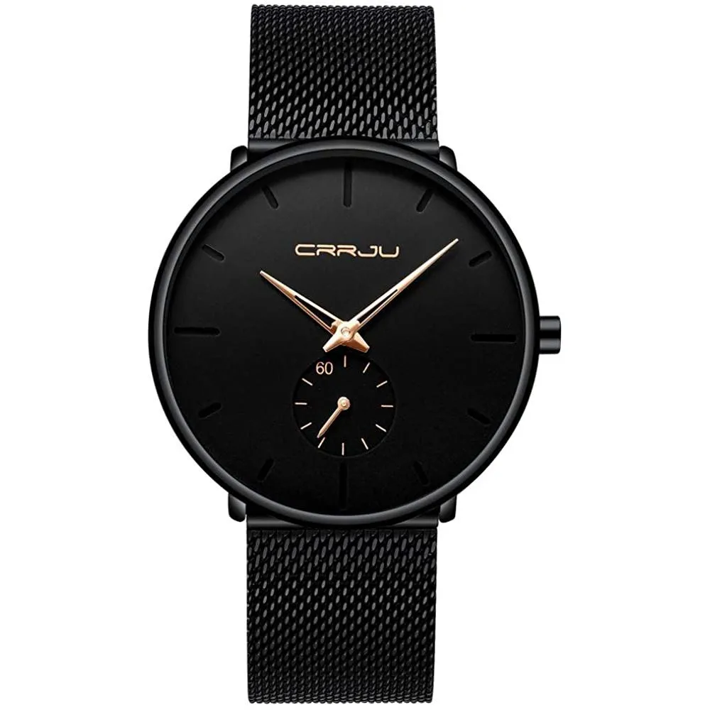 Men's Ultra-Thin Minimalist Waterproof Fashion Wrist Watch