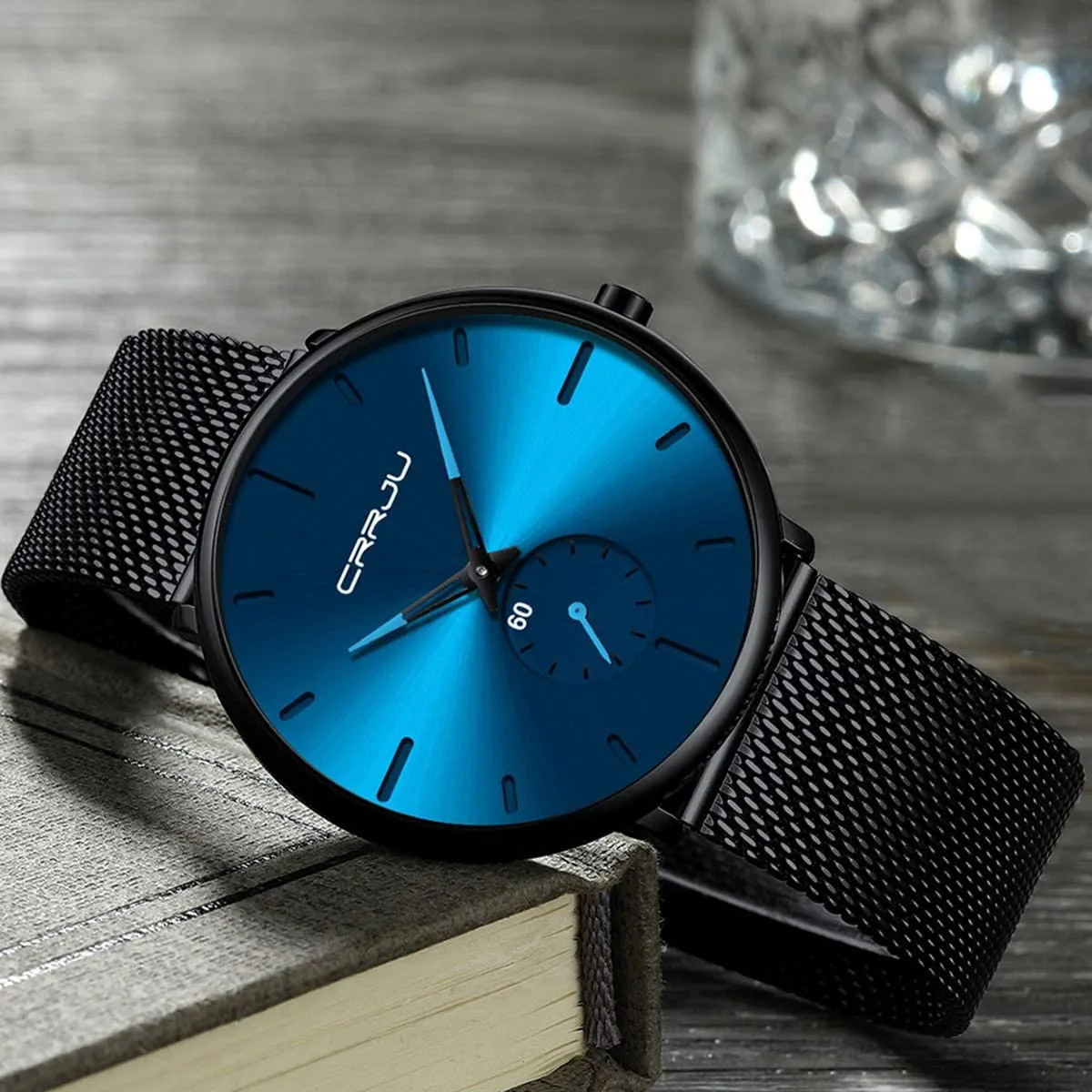 Men's Ultra-Thin Minimalist Waterproof Fashion Wrist Watch