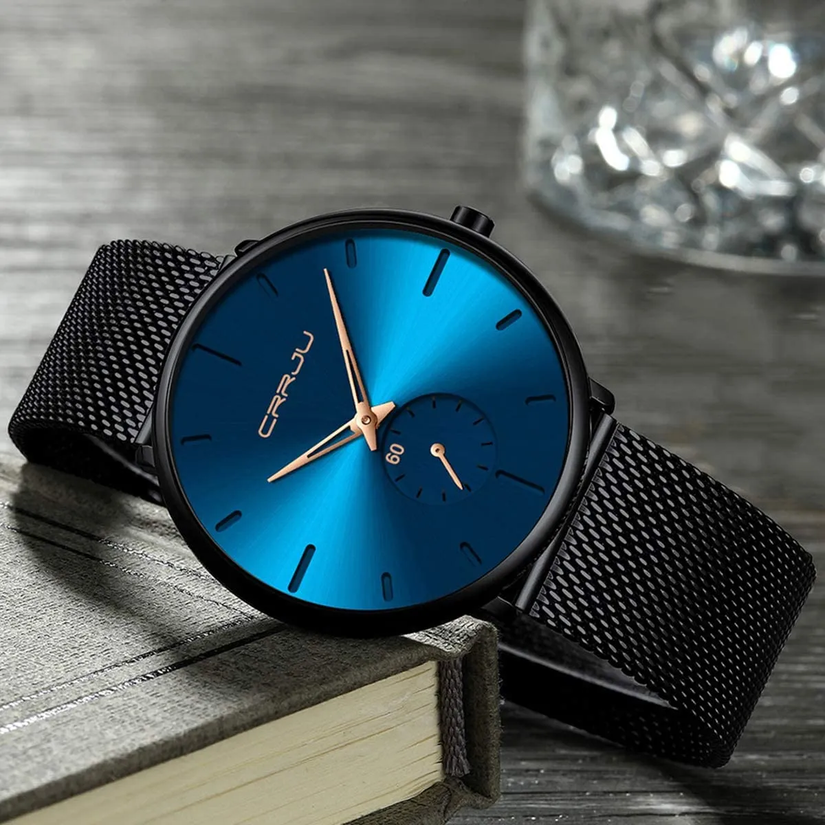 Men's Ultra-Thin Minimalist Waterproof Fashion Wrist Watch