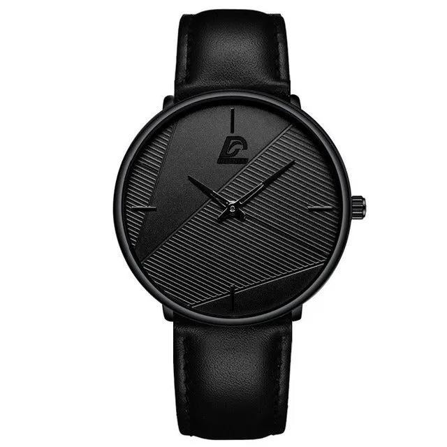 Minimalist Men's Fashion Ultra-thin Watch