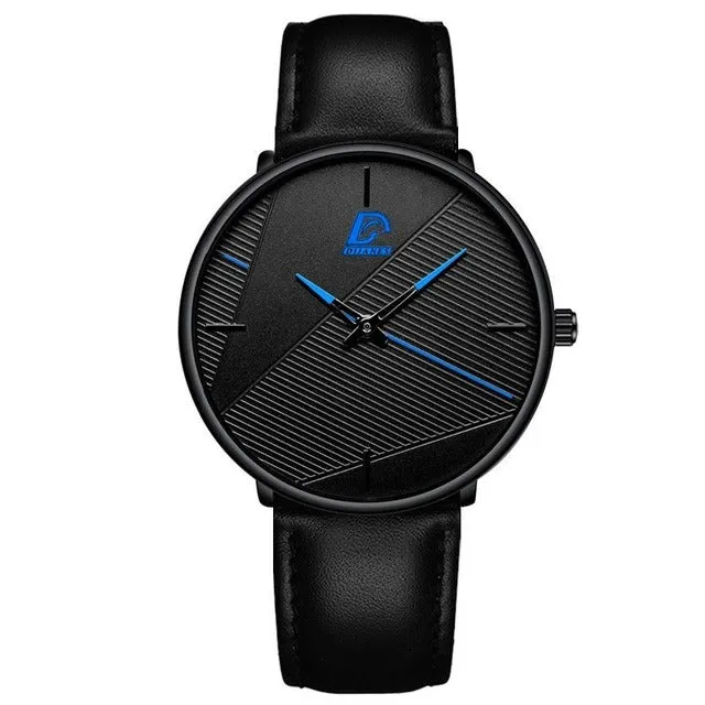 Minimalist Men's Fashion Ultra-thin Watch