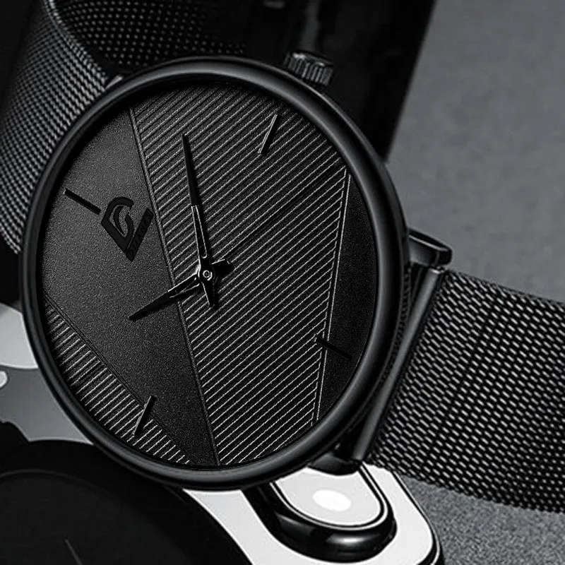 Minimalist Men's Fashion Ultra-thin Watch