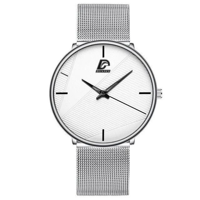 Minimalist Men's Fashion Ultra-thin Watch