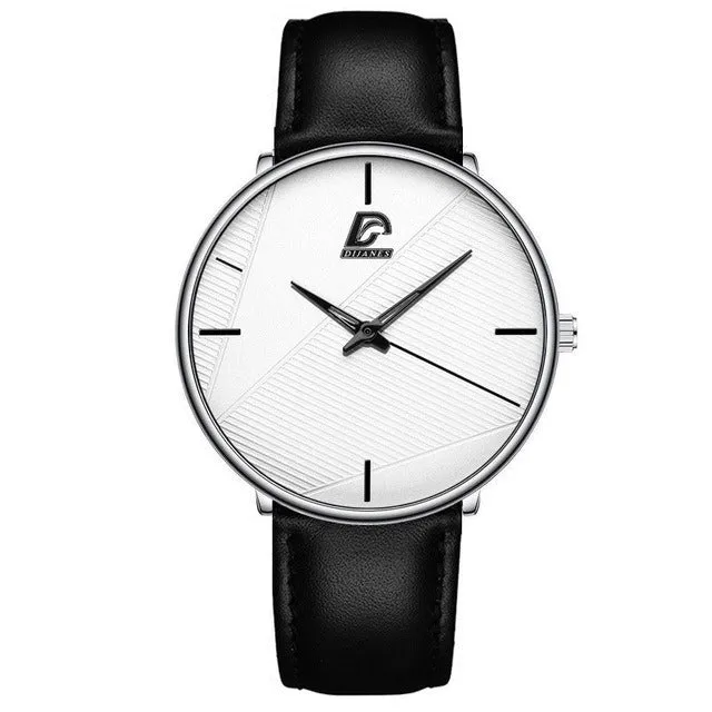 Minimalist Men's Fashion Ultra-thin Watch