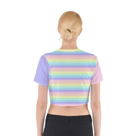 Pastel Rainbow Crop Top