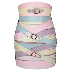 PASTEL STRAPSKIRT