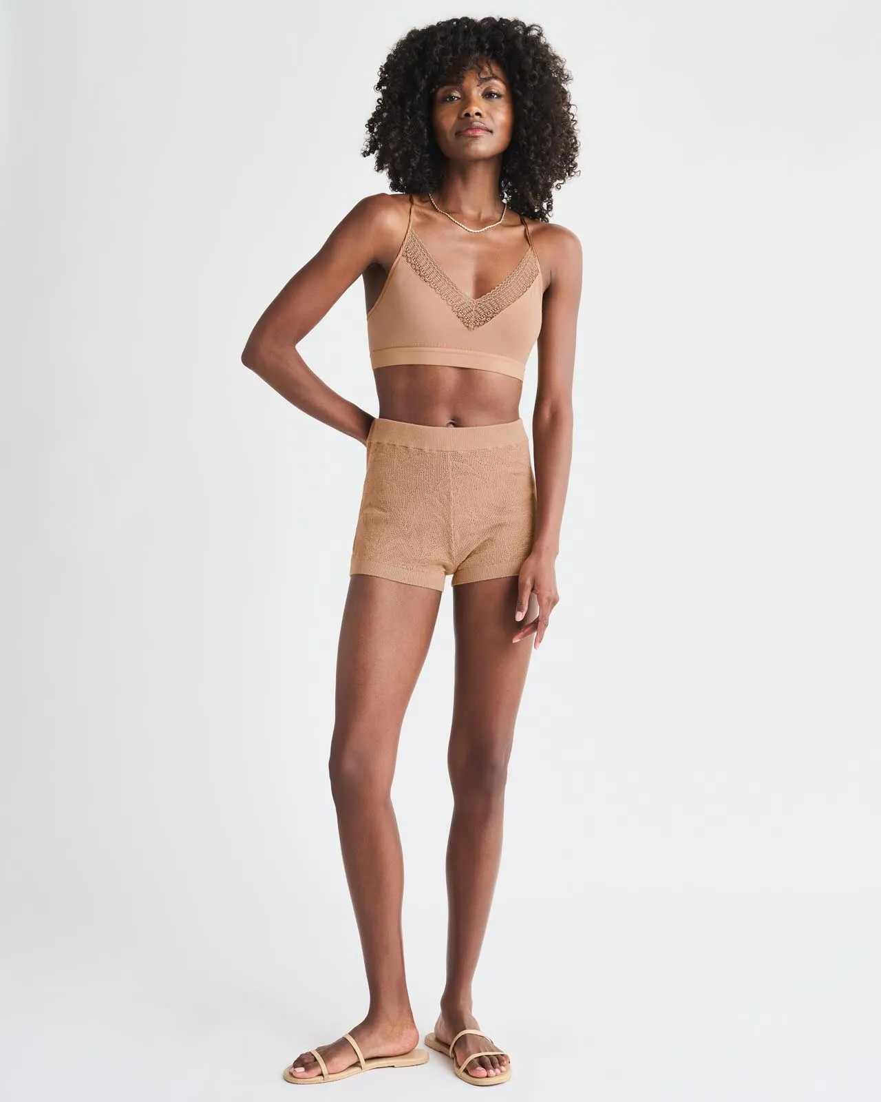 Pointelle LYR Short