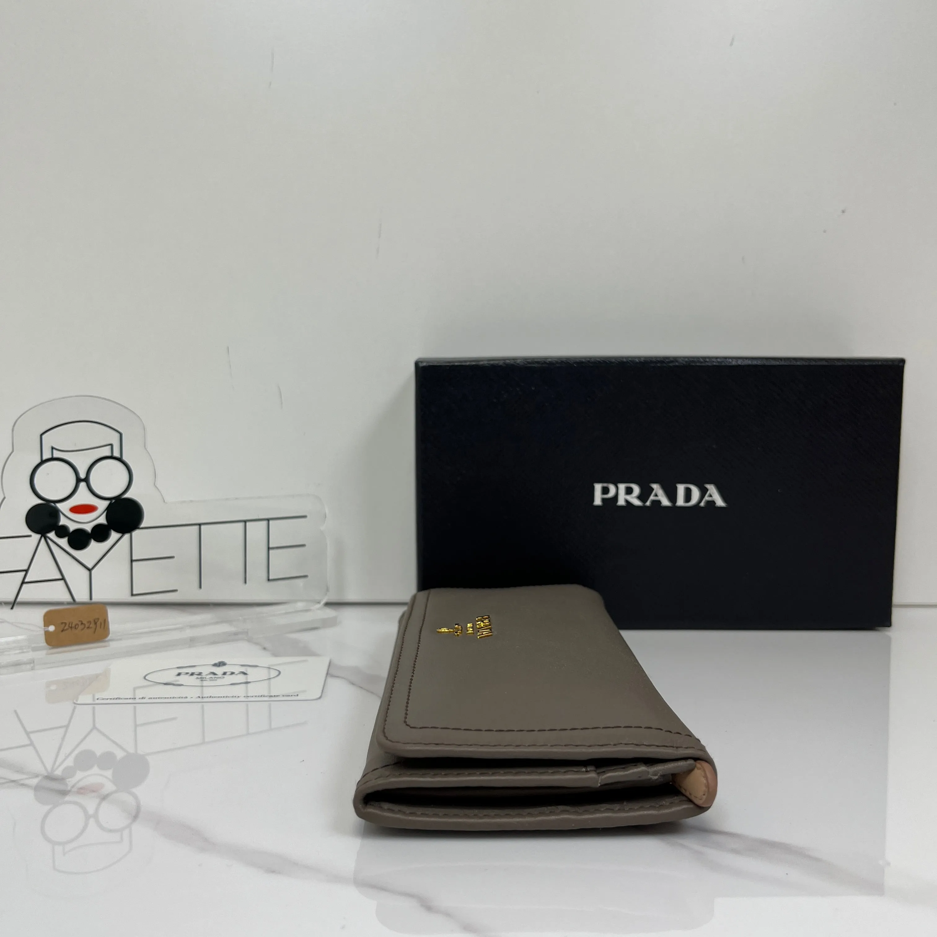 Prada Large Leather Wallet