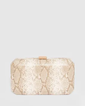 Print Bonita Hardcase Clutch Bag