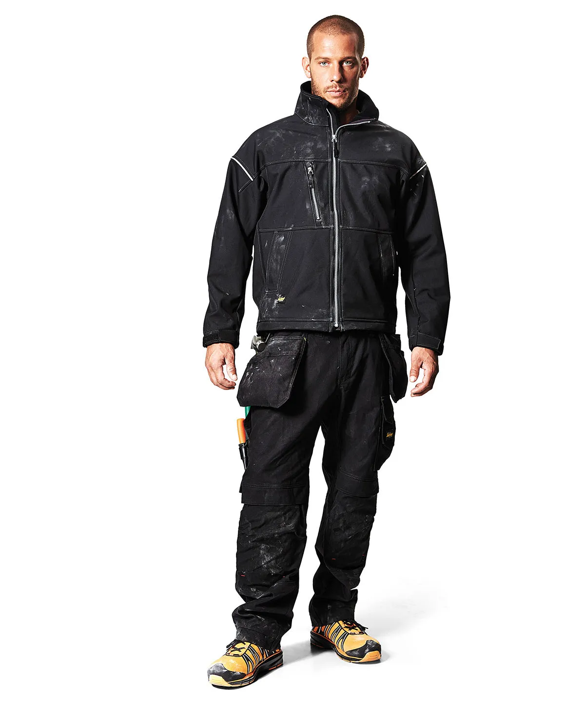 Profiling soft shell jacket (1211) | Black