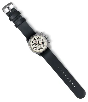 Simple Pass Thru Watch Strap // Black