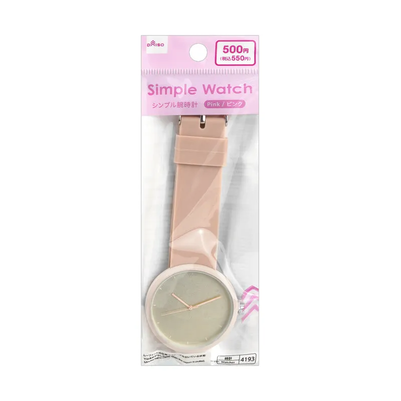 Simple Watch Pink