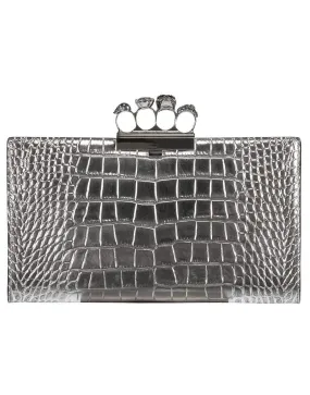 Skull Four Ring Clutch