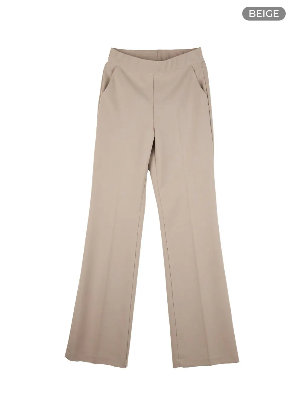 Solid Tailored Pants OL416